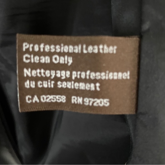 Danier Leather Women’s zip Coat size XL - Picture 7 of 8